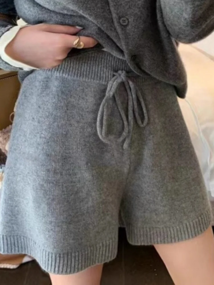 

Шерстяные вязаные брюки для женщин: осенне-зимние, прямые, широкие, укороченные, свободного кроя, для комфортного отдыха