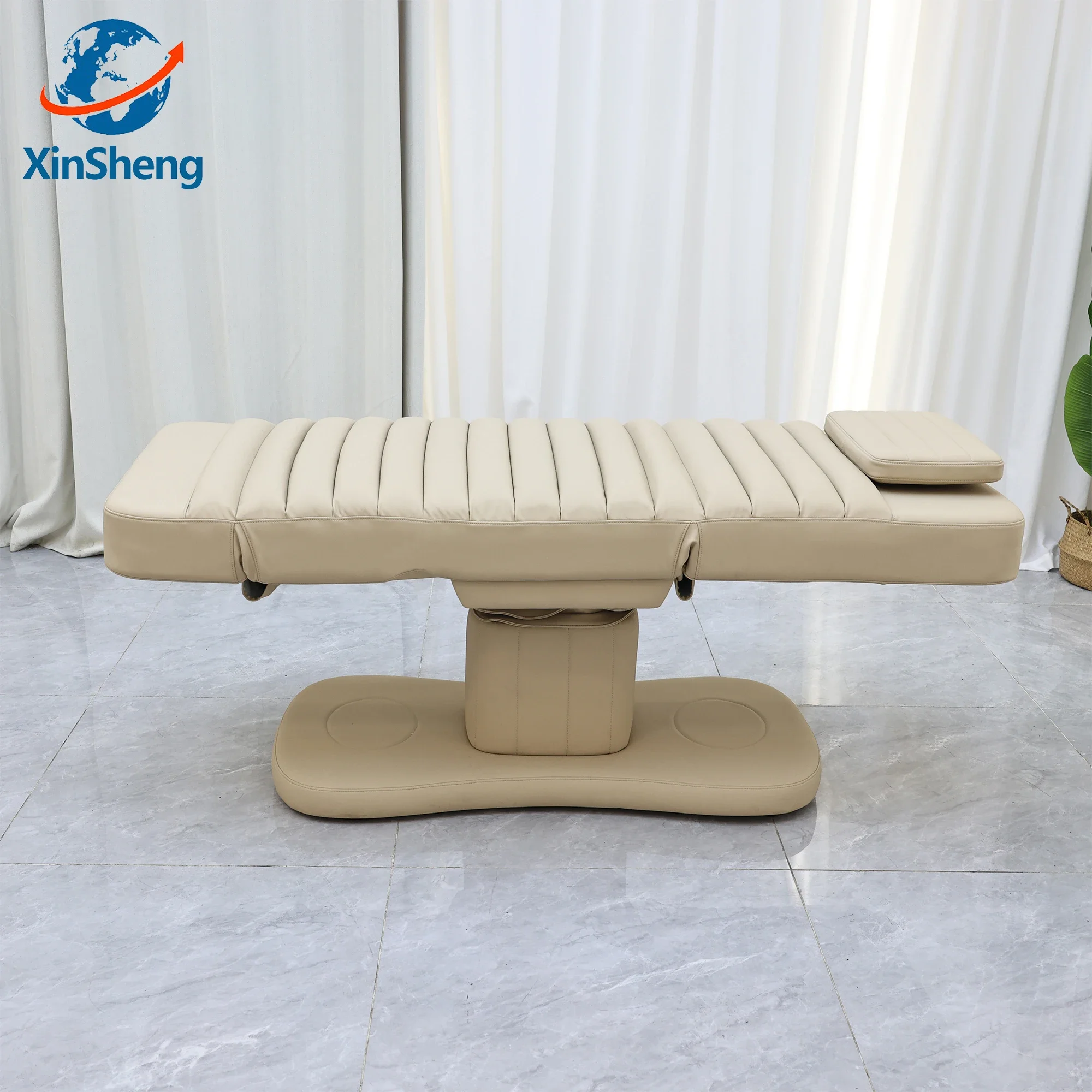 XinSheng – lit de SPA électrique pliant pour le visage, Table de Massage d'hydrothérapie, chaise de Salon de cils, meubles de Salon de soins de beauté réglables