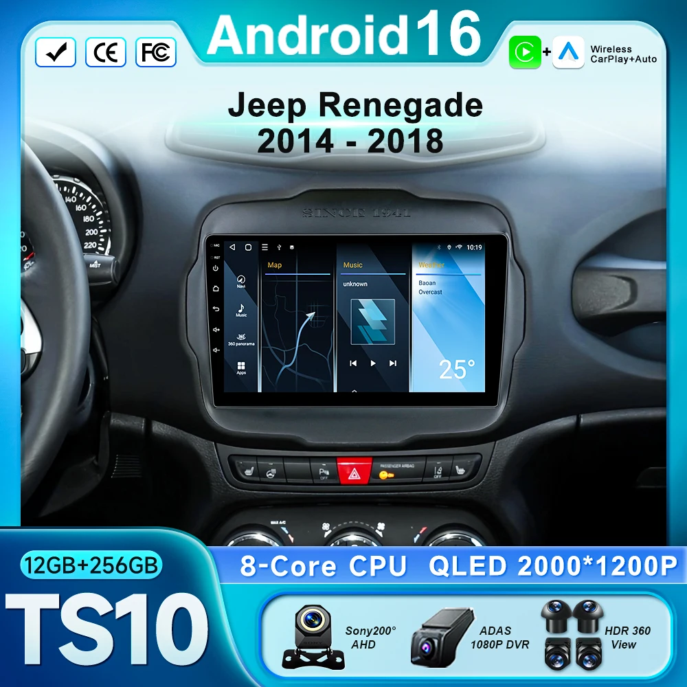 For Jeep Renegade 2…