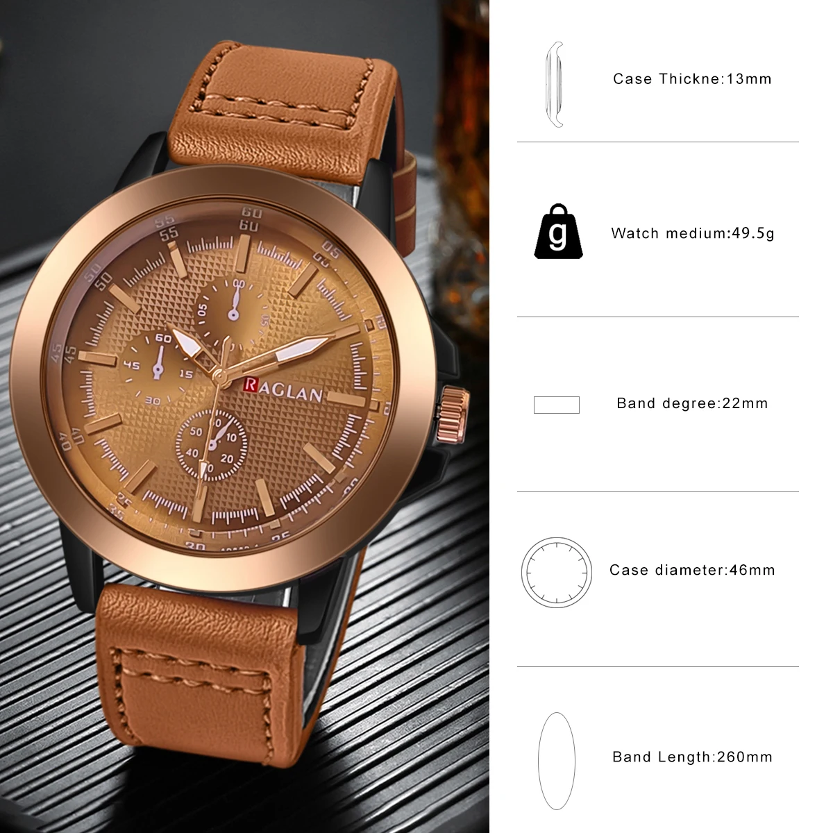 Men Watch Casual Man Watches Leather Strap Clock Top Brand Men Wristwatch Gift Relogio Masculino montre homme