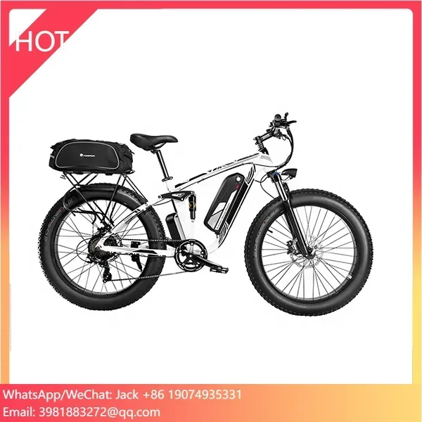 

New Design Bicycle 48V 750W Motor US Warehouse 26 Inch Fat Tire Adult Electric Bike