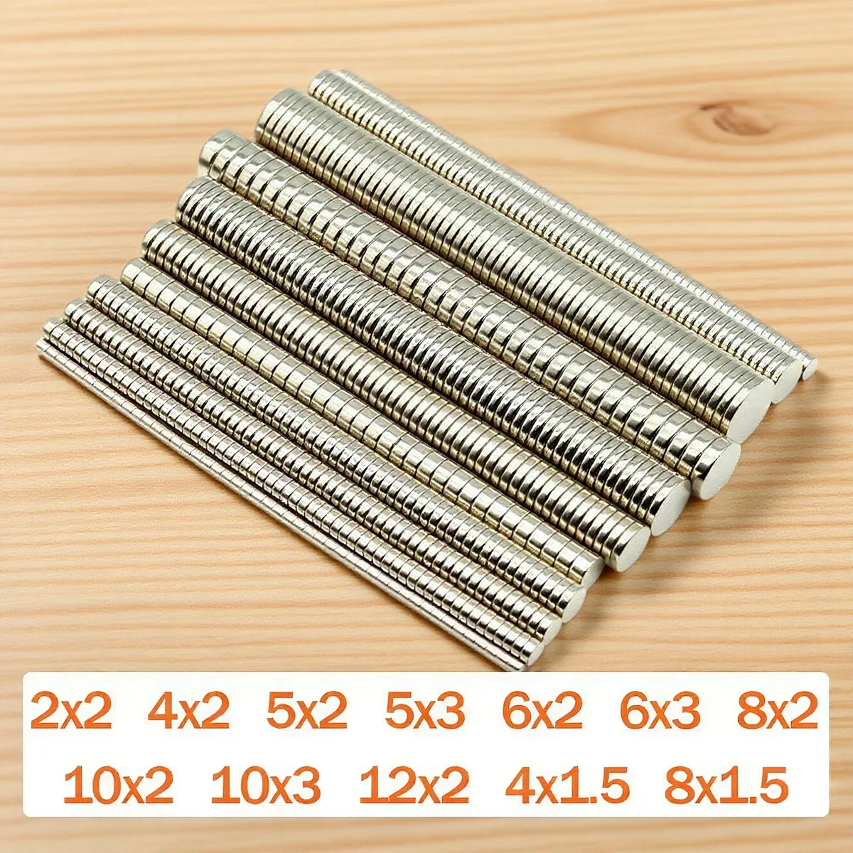 

2x2,4x2-12x2MM Round small magnets, for DIY, Office, fridge organizing, crafts, home & manualidades | imanes para manualidades