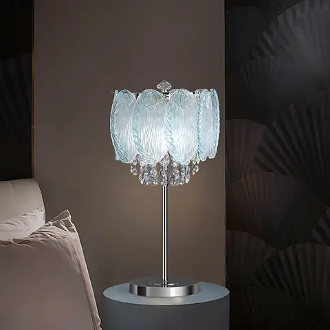 यूरोपीय लक्जरी क्रिस्टल फर्श लैंप होटल बैंक्वेट हॉल शादी की सजावट फर्श / टेबल लैंप लिविंग रूम प्रकाश जुड़नार 10 best sales क्रिस्टल फ्लोर लैंप - №7