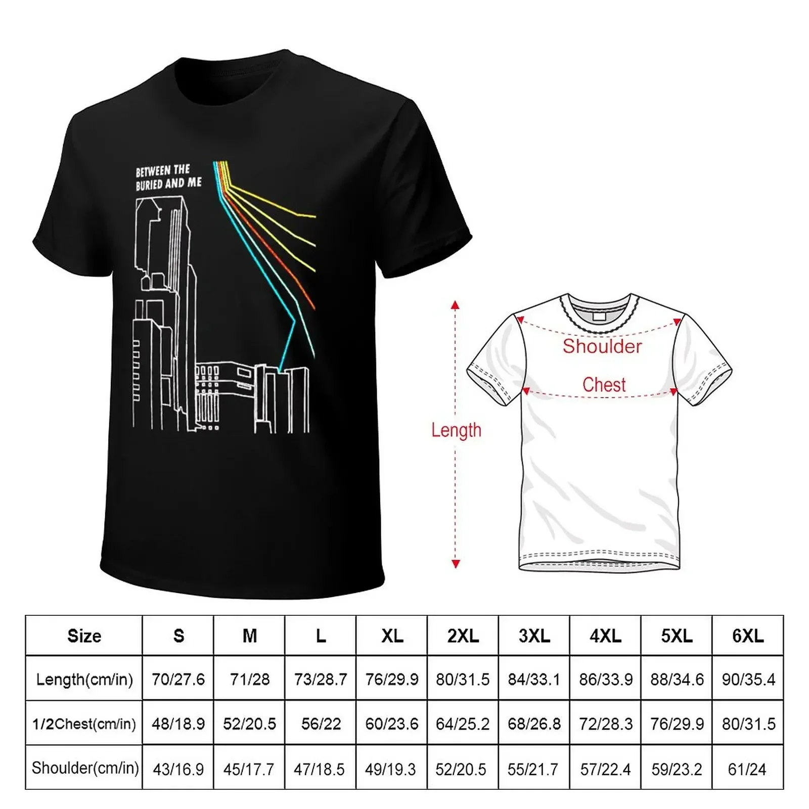 Between the Buried and Me genre rock band Essential T-Shirt anime figures customs mens graphic t-shirts