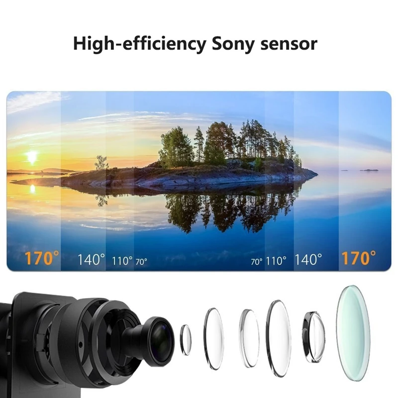 Xiaomi 4K Sport Camera Wireless WiFi Intelligent HD Mini Camera DV Anti shake recorder For Outdoor Waterproof Sports Bicycle Car