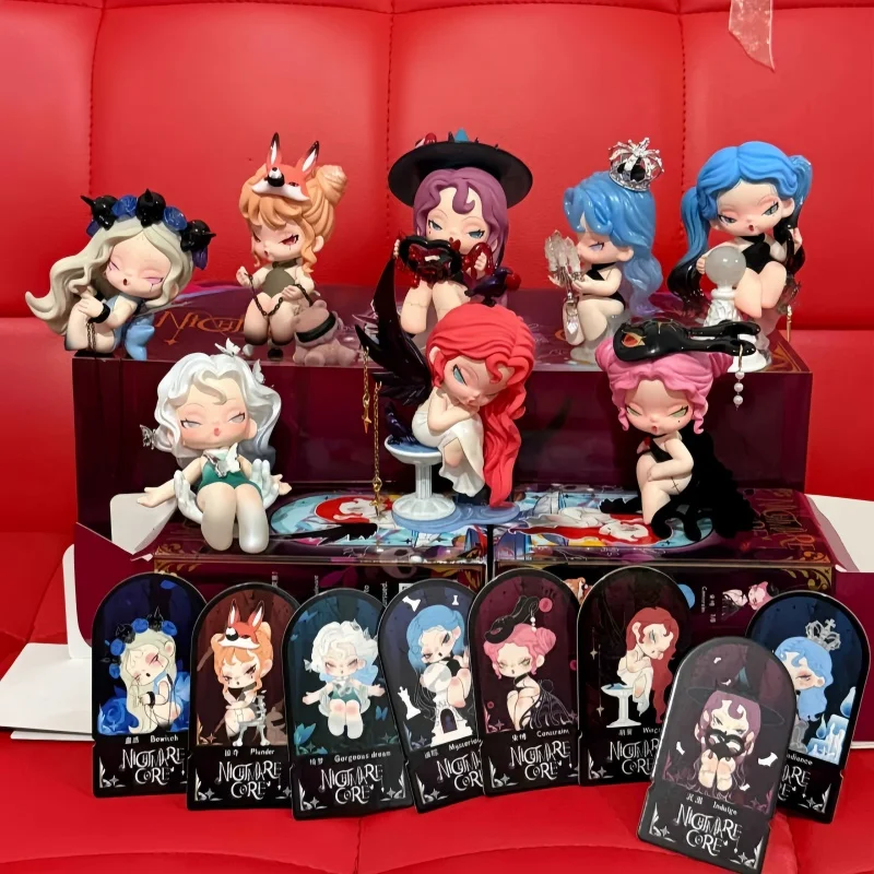 

Подлинная официальная серия DODONAMI Nightmare Core, модная слепая коробка, коллекционная игрушка, подарок на день рождения, коллекционный идеальный подарок для девочек