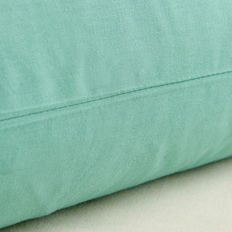 Pillowcase High-Quality Envelope Pure Cotton Pillowcover Solid Color Bedding Pillow Case 40x70 50x90 Sleep Pillow Cover