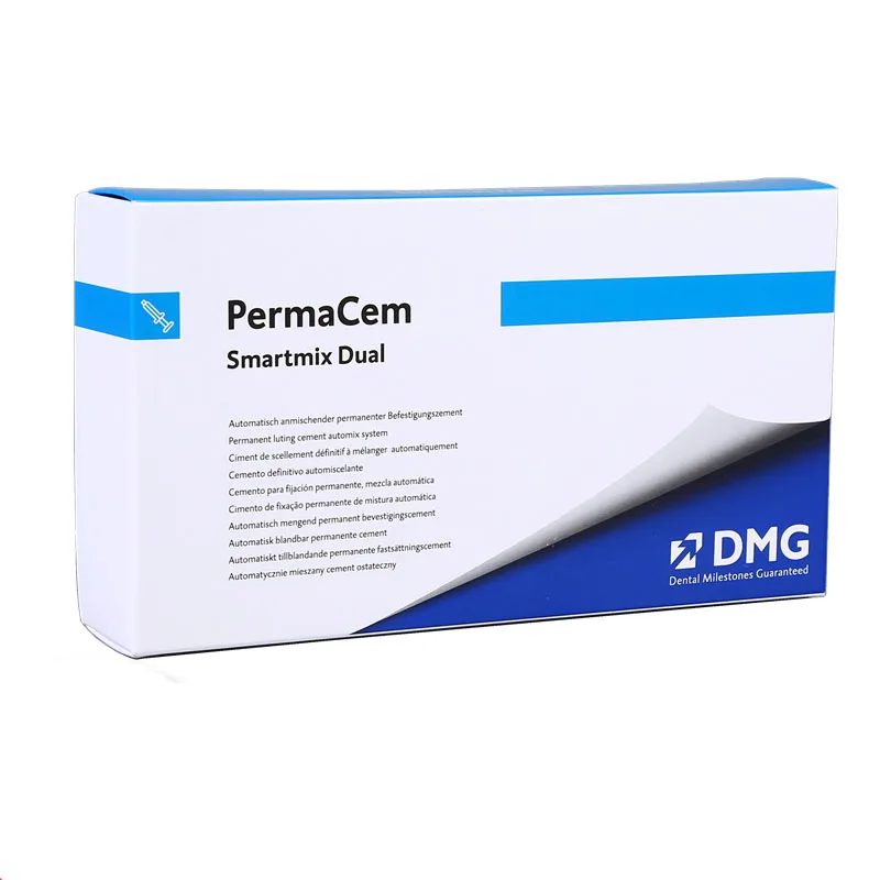 DMG PermaCem Smartmix Dual Self-Adhesive Resin Cement 10g/Pc Dual Cure Dental Luting Material for Crown, Bridge & Inlay