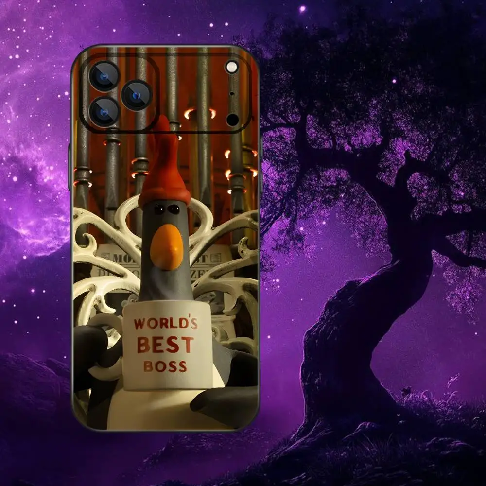 حافظة هاتف F-Feathers M-McGraw لهاتف iPhone 17,16,15,14,13,12,Pro,Max,Plus,E,SE4,Air,Mini Black Soft Box