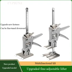 SNTDCTXDI Ensemble d'outils de levage manuels, bras permettant d'économiser du travail, panneau de porte, cloison sèche, armoire de levage de panneaux, ajusteur de hauteur de carrelage, outil d'ascenseur