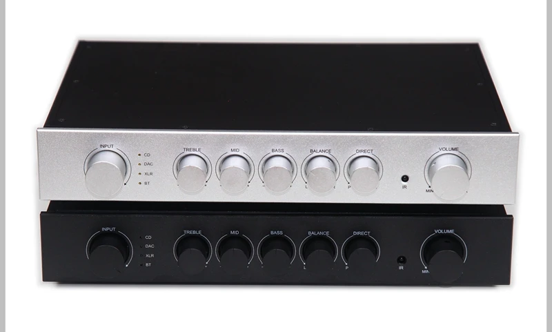 

E200 HiFi Preamplifier, Class-A Dual Mono Preamp with Tone Control, ALPS27 Potentiometer, Optional Bluetooth & XLR