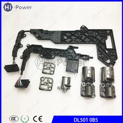 DL501 0B5 Transmission Valve body Solenoids /New Circuit Board Wiring For Audi A4 B8 A5 A6 4G A7 Q5 RS4 RS5 0B5398009C / 398048D