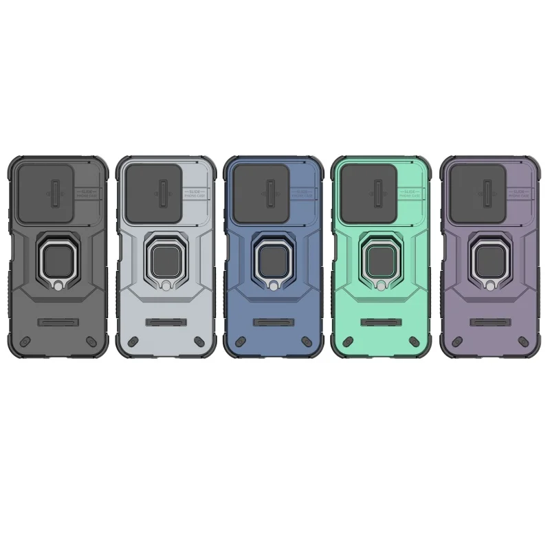 For Oneplus N6X Case Cover Oneplus N6X Capas Sliding Occlusion Phone Protective Lens Protector Ring Holder Fundas Oneplus N6X