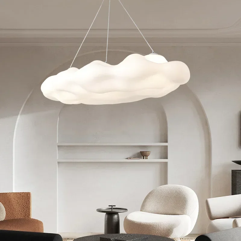 

Modern Minimalist Cloud Chandelier Living Room Dining Table Lighting Led Pendant Lamp Kitchen Bedroom Decoration Light Fixture