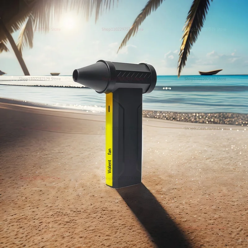 160000 RPM Brushless Motor Electric Turbo Jet Fan High-Speed Turbo Violent Fan Type-C Rechargeable Powerful Dust Blower 10000mA