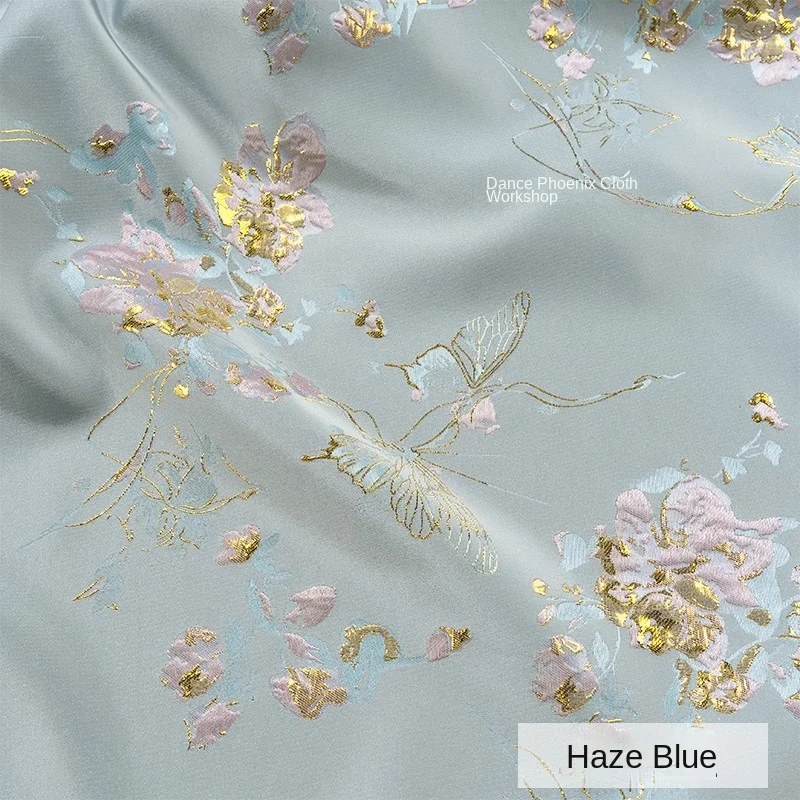 Brocade Jacquard Fabric for Formal Dresses Jackets Clothing Fabrics for By The Meter Diy Material Apparel Sewing Wholesale Cloth