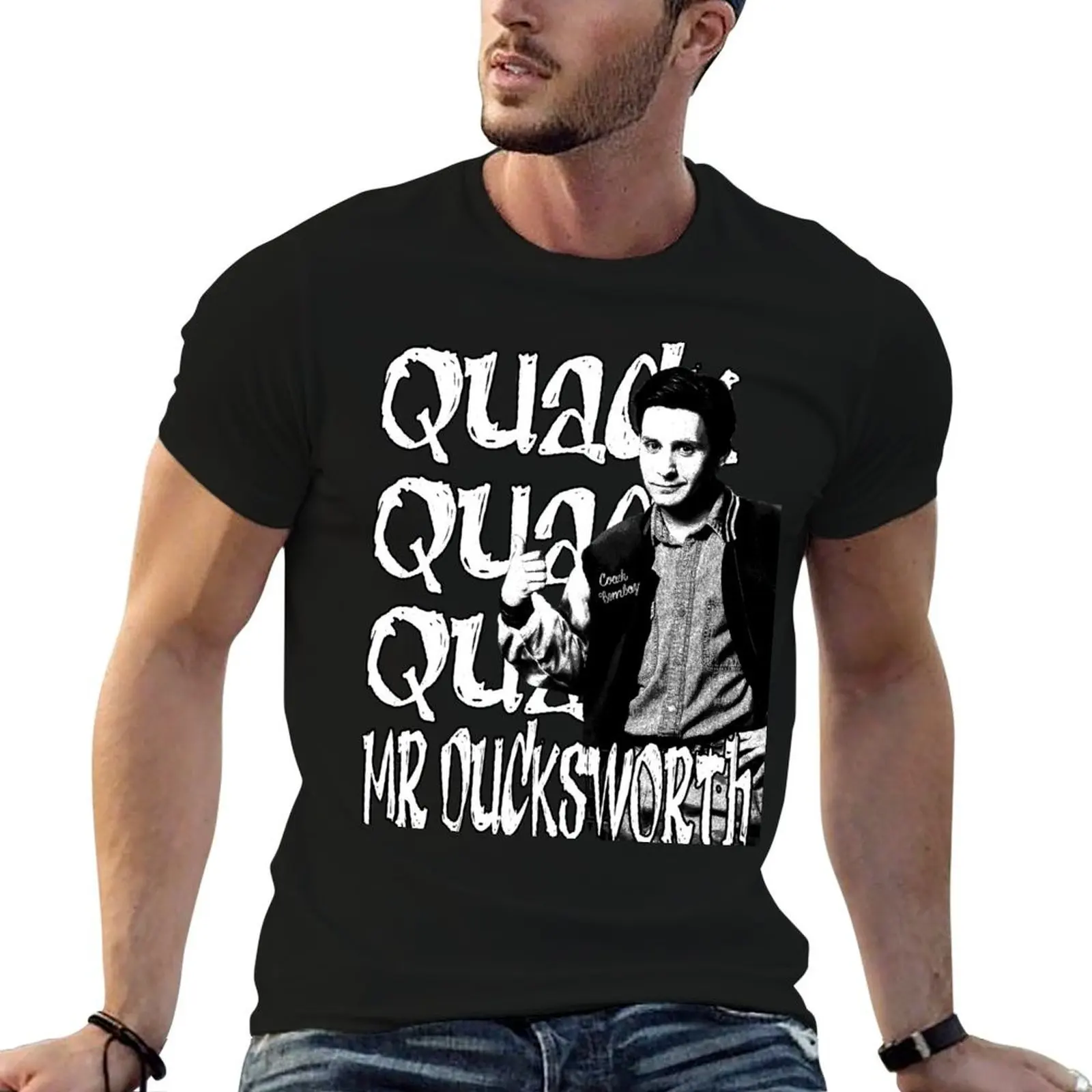 

Mr Ducksworth T-Shirt man t shirt designer man tshirt cotton t shirts high quality T-shirt