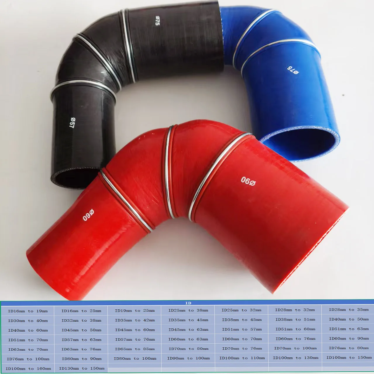 Рисунок 2 - 90-градусный силиконовый коленчатый