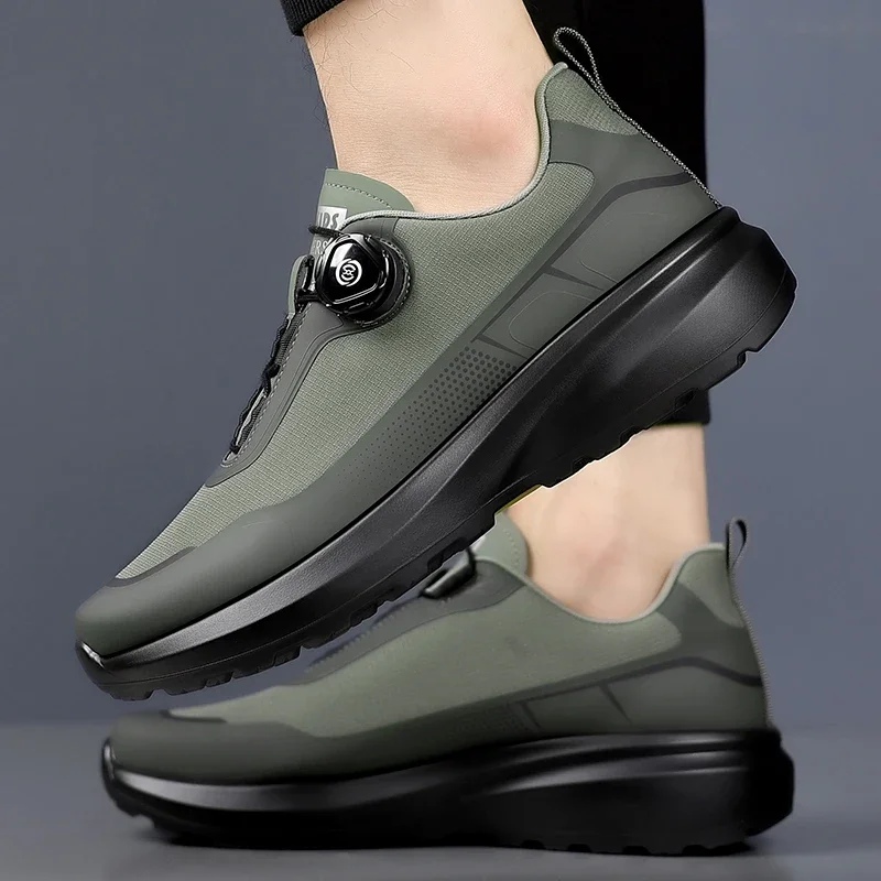 VIPOL All-match Male Driving Shoes Mens Sneakers Wear-resistant Travel Walking Shoes Handmade Mens Slip on Outdoor Shoes