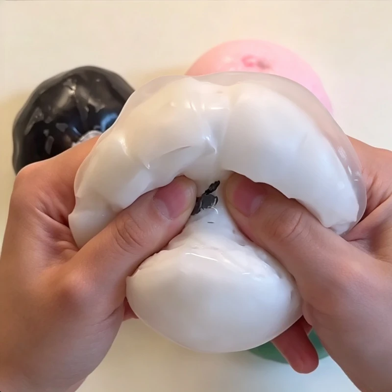 Crispy Squishy Ball Cracking Wax Crunchy Shatter Stress Ball ASMR Cute Seal Pop Sound Anti Stress Relief Fidget Toys for Adults - view 3