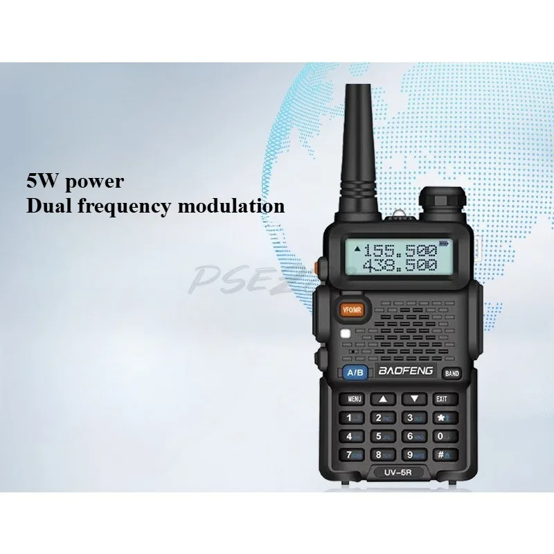 UV5R Dual Band FM Intercom Outdoor Handheld Long-distance Intercom 5W Power