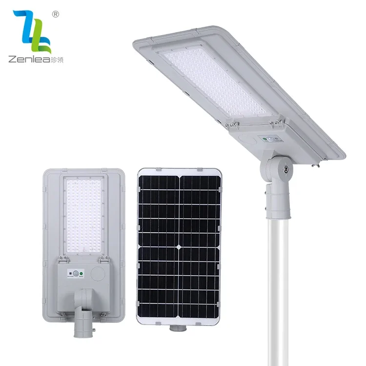 Waterproof Ip65 Outdoor 60w 100w 180w Integrated All In One Smd 3030 Led Solar Street Lamp