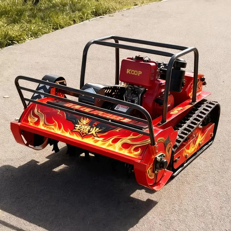 Customized Agricultural Machinery Intelligent Remote Control flail Mower Garden Field Lawn Mower