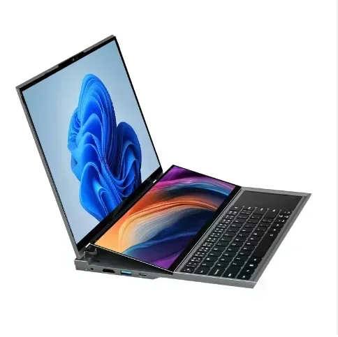 

i7 Gaming Laptop 16" +14" FHD Dual Screen Dual-Monitor 16GB DDR4 1TB SSD Win11 computer Office business laptops Core i7 i9