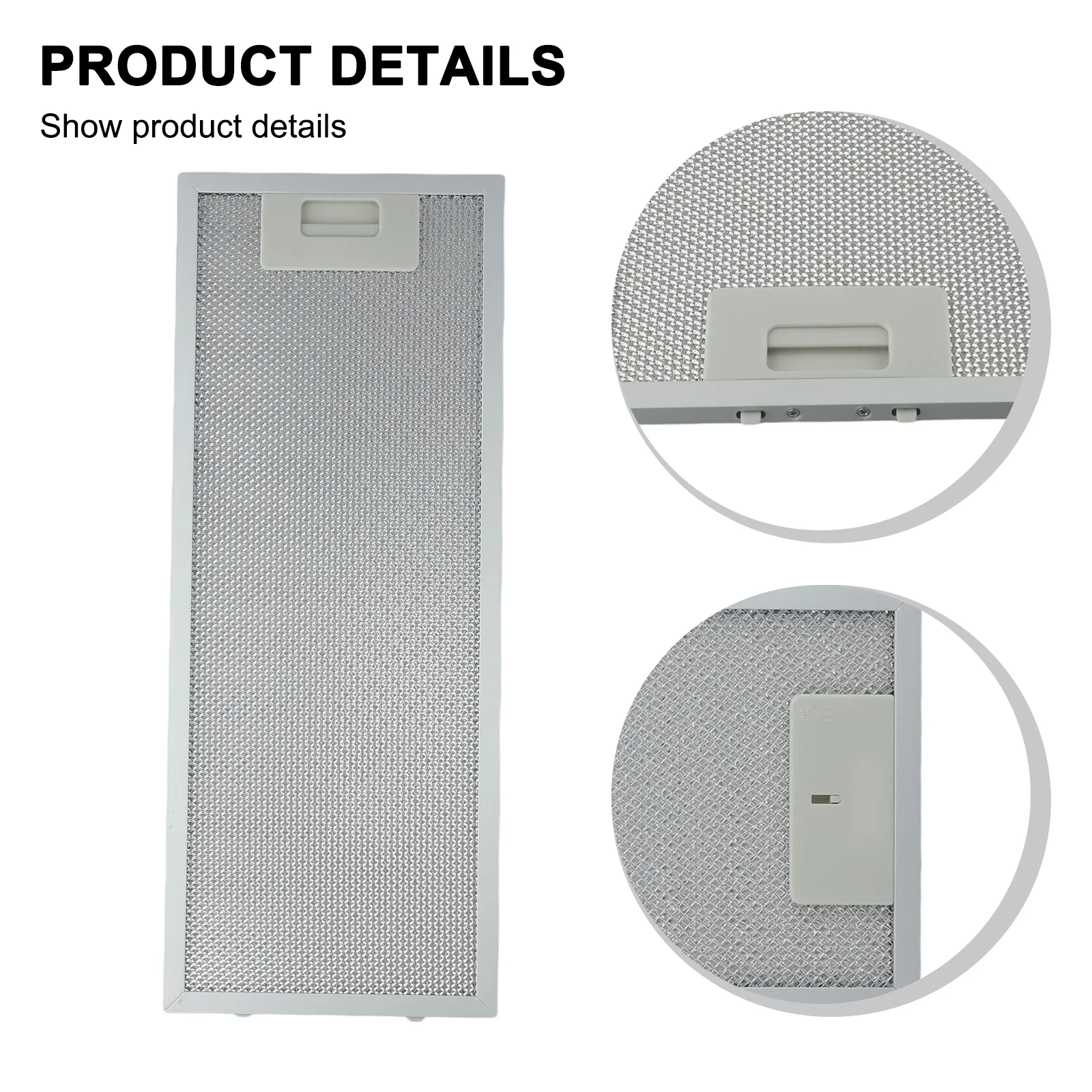 Remove Smell Metal Mesh Extractor Vent Filter Extractor Vent Aluminized Grease Filtration Extractor Vent Long Lasting Metal Mesh
