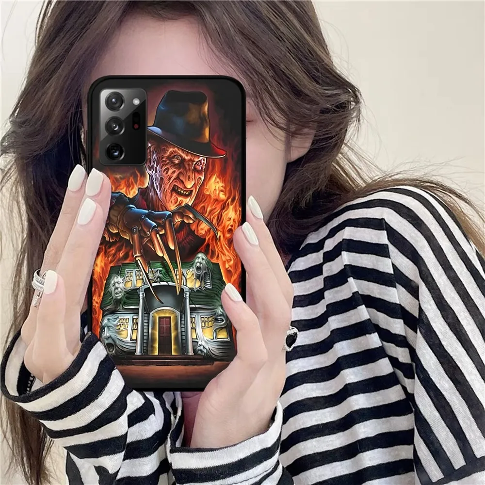 Film K-Krueger F-Freddy Horror Phone Case For Samsung Note 8 9 10 20 pro plus lite M 10 11 20 30 21 31 51 A 21 22 42 02 03