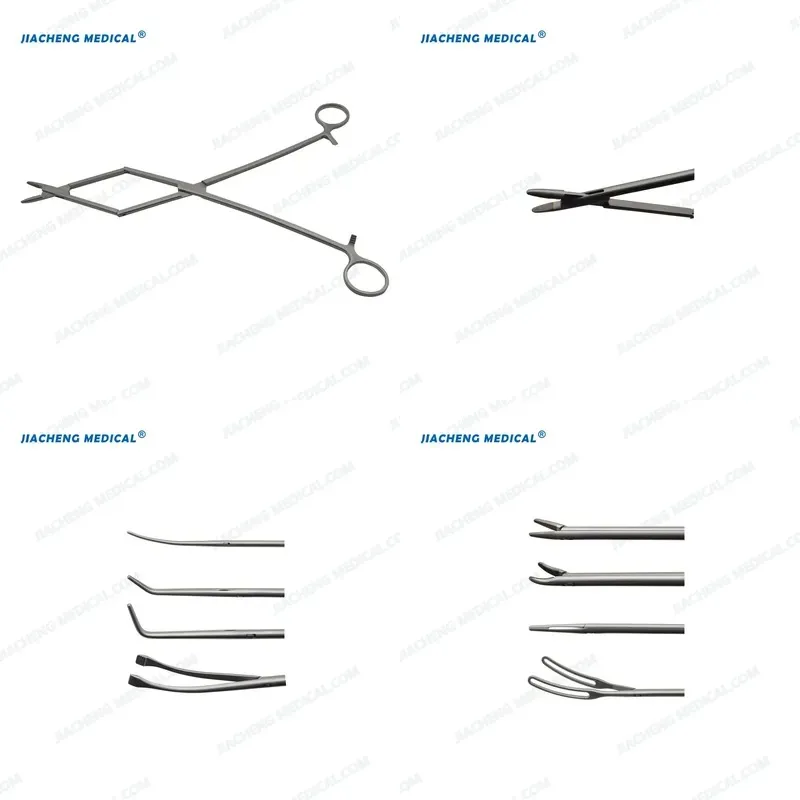 Hot Sale Stainless Steel Manual Three-Joints Forceps Holder for Thoracoscopic Instruments and Thoracic