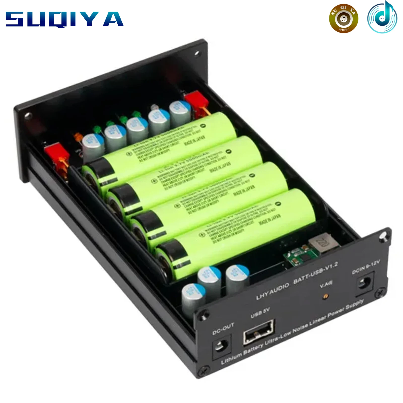 SUQIYA-LHY Audio LT3042 Low Noise High Precision Linear Regulator 5V 1.5A DC Power Battery Powered USB