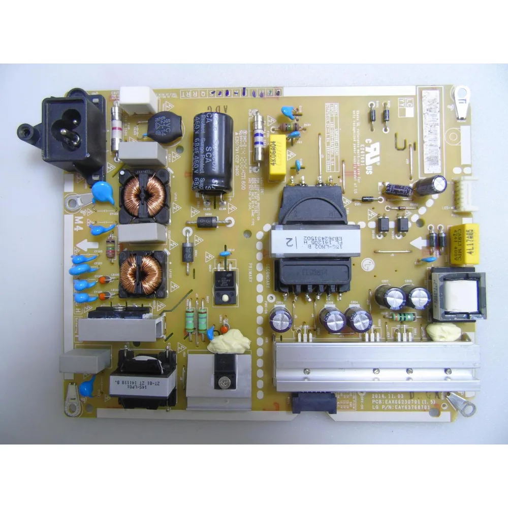 

For LG 49LF5400-CA 49LX310C-CA Power Board EAX66230701 EAY63768701