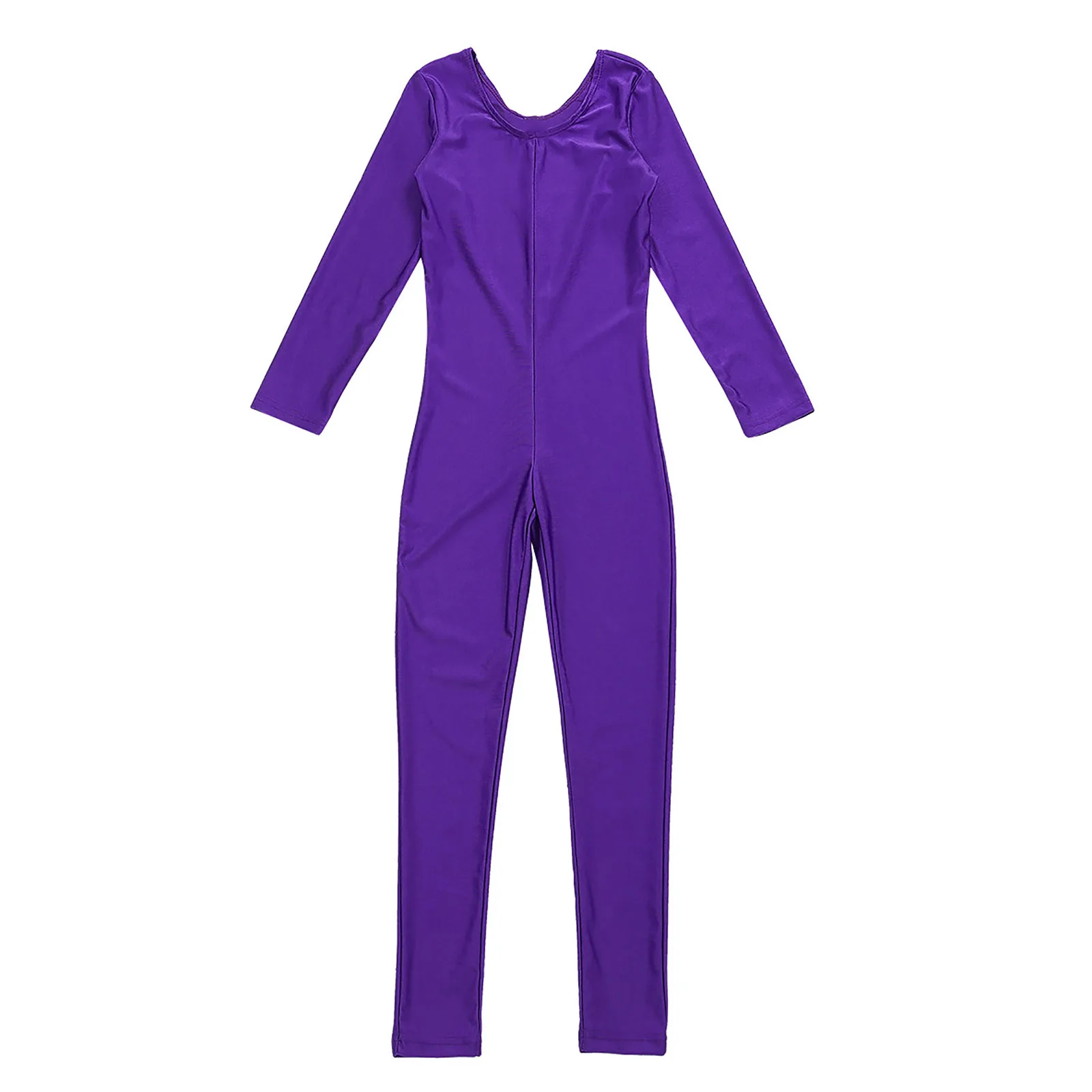 New Kids Meisjes Ballet Gymnastiek Turnpakje Badpak Lange Mouwen Jumpsuit Unitard Dancewear Yoga Dansles Prestaties Kleding