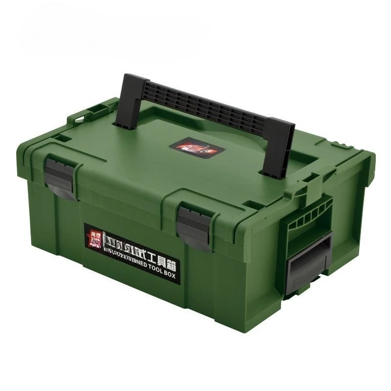

Stacked Toolbox Portable Handheld Toolboxes Multi Size Plastic Thickened Tool Case Electrician Carpentry Tools Storage Box