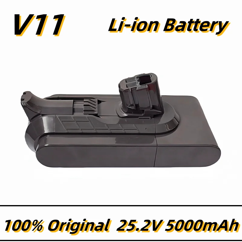 21700 Battery 25.2V 5000mAh for Dyson SV14 SV15 Vacuum Cleaner Fluffy SV15 V11 Absolute Extra V11 Absolute V11 Animal 970145-02