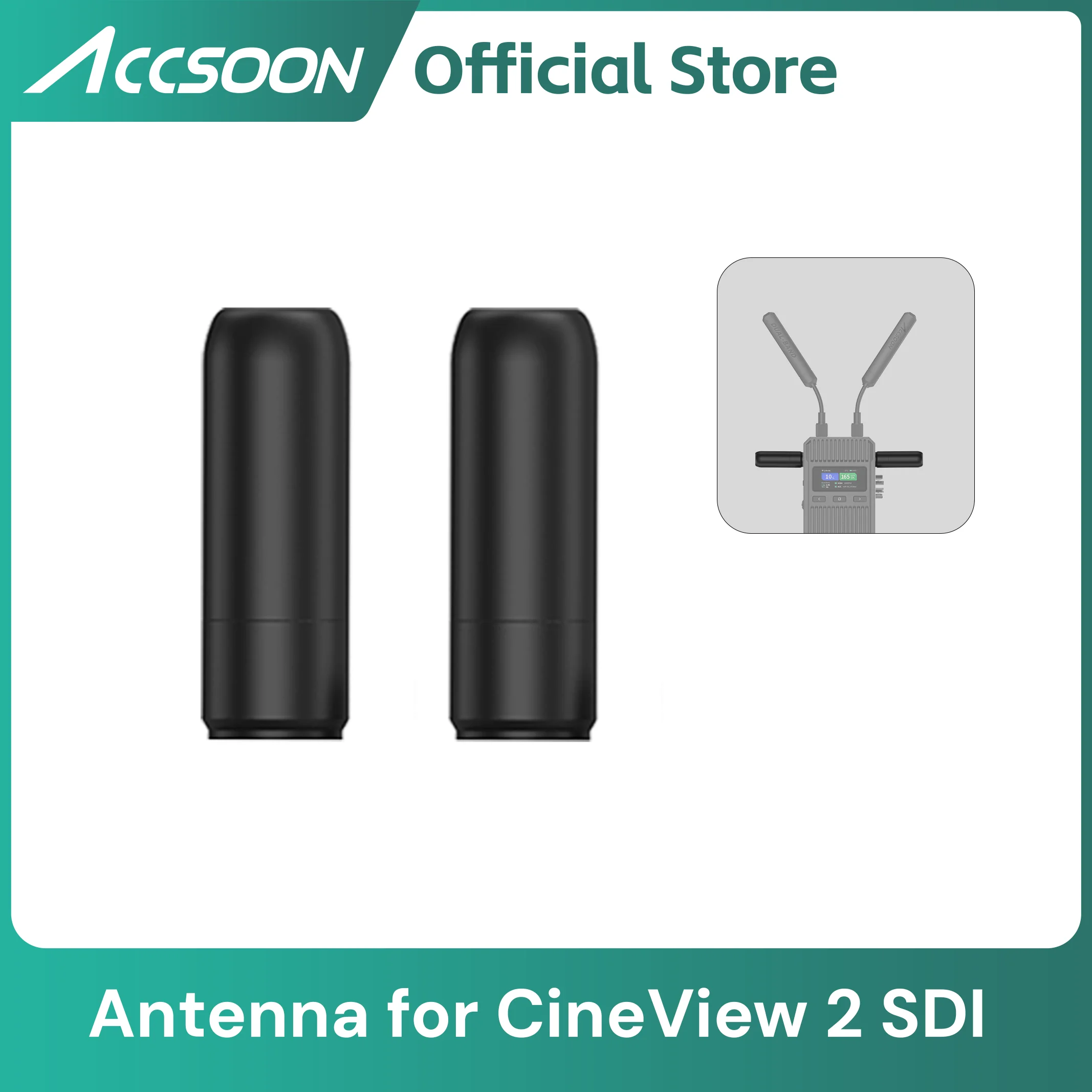 

2Pcs Pack for Accsoon CineView 2 SDI Video transmission transmitter receiver original antenna accessories spare