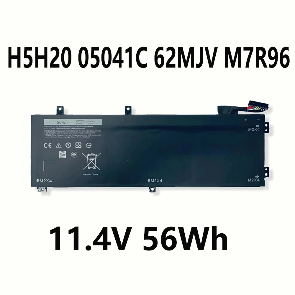 

H5H20 05041C 11,4 В 56 Втч Аккумулятор для ноутбука DELL XPS 15 9560 9570 15 2017 9560 Precision 5520 5530 Series 62MJV M7R96 5D91C