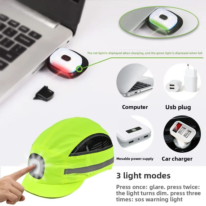 

Fashion Bright Glow in Dark Reading Fishing Jogging Light Up LED Sport Hat Baseball Caps Luminous Holiday Hat for Unisex