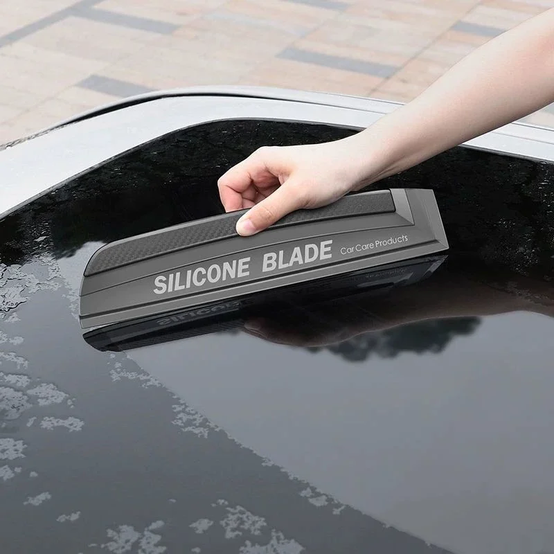 

Non-Scratch Soft Silicone Handy Squeegee Car wrap tools Water Window Wiper Drying Blade Clean Scraping Film Scraper Accessories