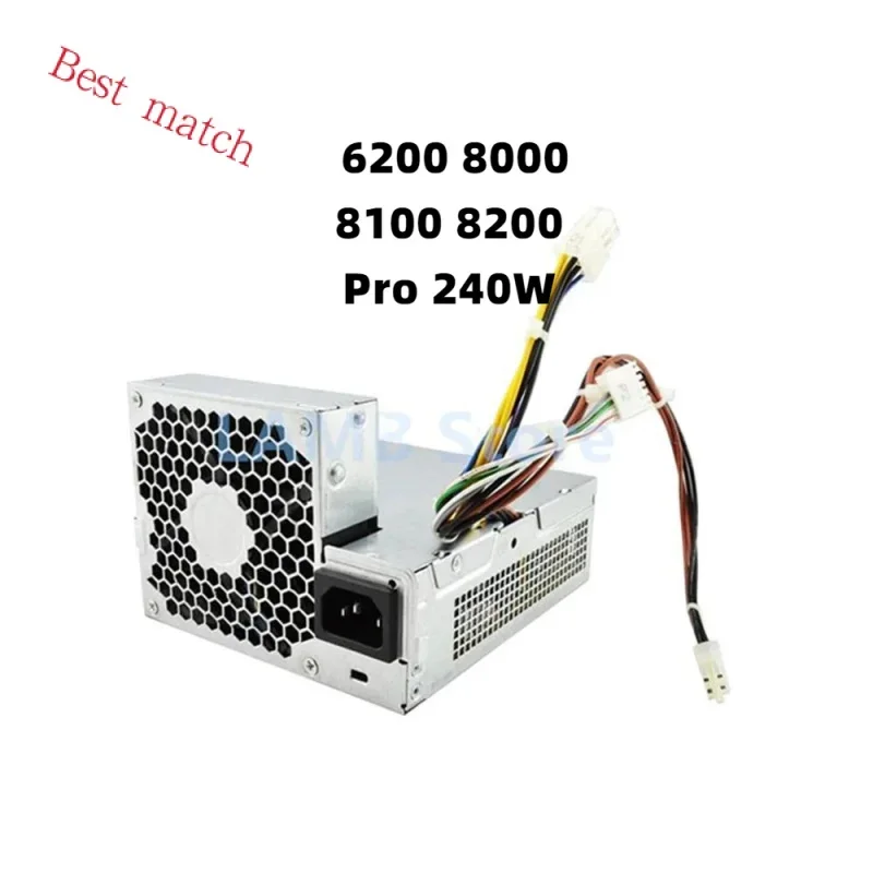 Refurbished For HP 6200 8000 8100 8200 Pro 240W Power Supply DPS-240RB A D10-240P2A 503376-001 503375-001 508152-001 508151-001