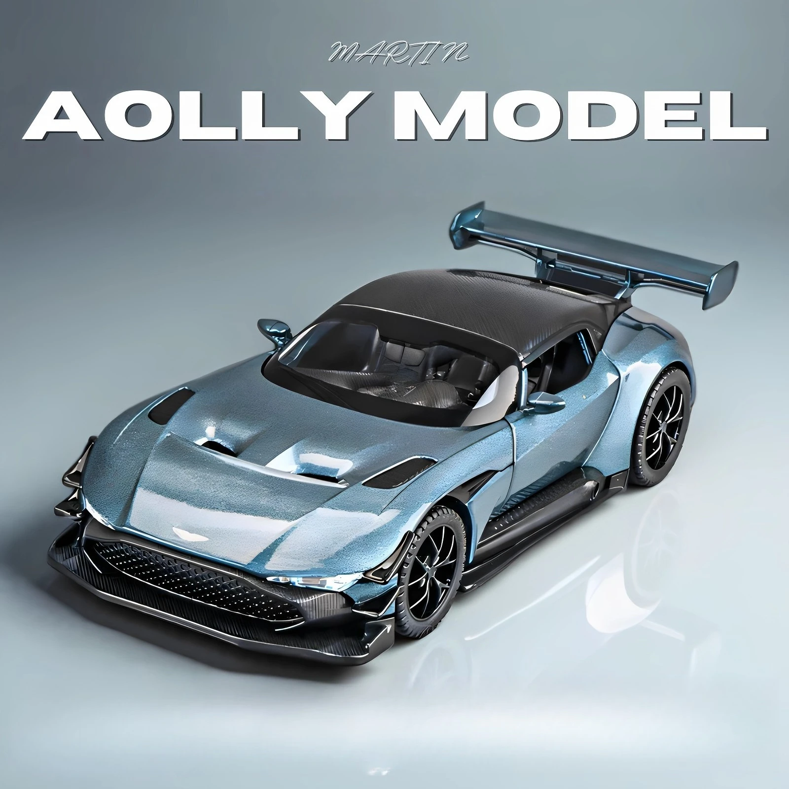 

1:32 Aston Martin Vulcan Racing Car, имитация литья под давлением автомобиля, модель автомобиля из металлического сплава, коллекция детских игрушек, подарки