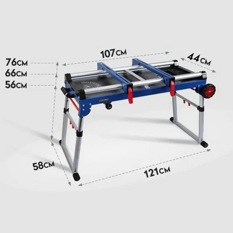 Multi Functional Folding Woodworking Workbench, Portable Operating Table, Sawing Table, with A Load-bearing Capacity of 330 Lbs