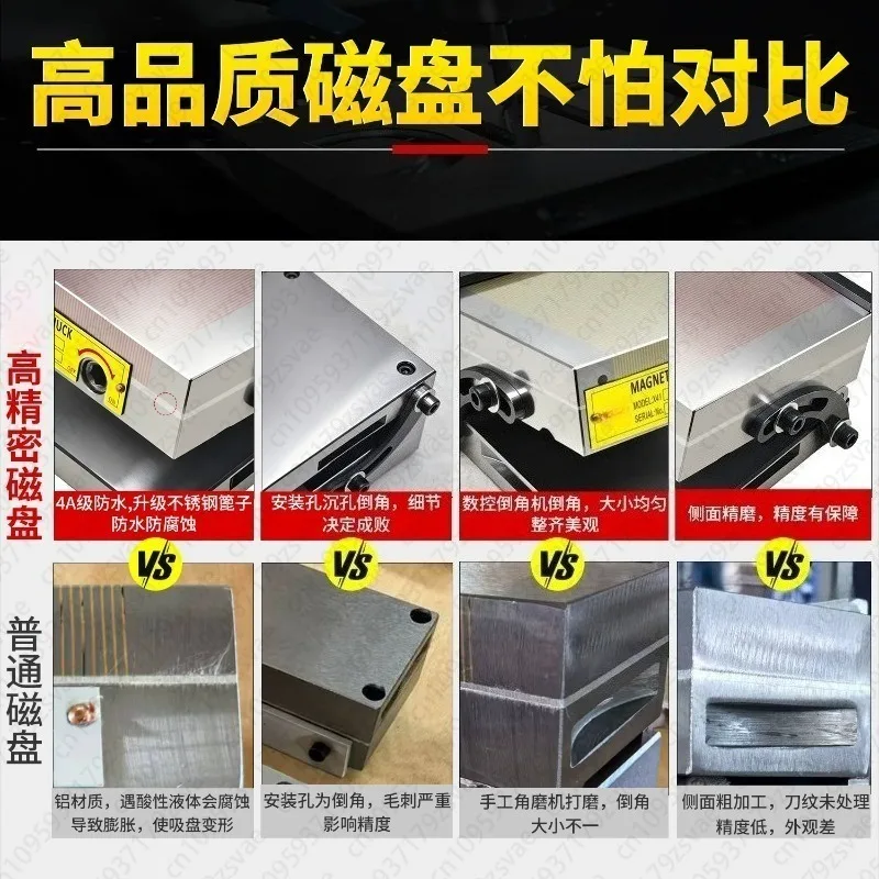 Grinding Machine Sinusoidal Inclination Magnetic Table Rotation Inclination Angle Permanent Magnet Chuck