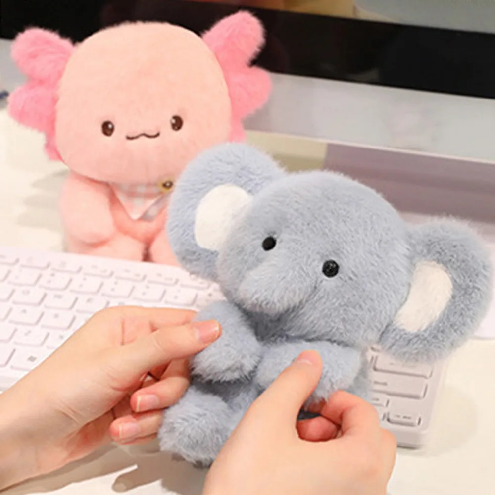 Tartaruga Peluche Capibara Bambola Elefante Animale domestico Piccolo coniglio Peluche Animale carino Gatto nero Peluche Bambola Festival Decorazioni per feste