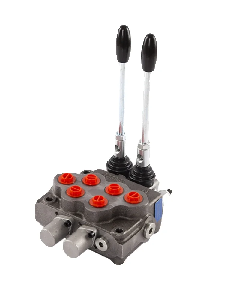 2 3 4 5 6 Spools 40 50 70 80 100 120 Cc Hydraulic Joystick Directional Monoblock Valve, Youli Remote Control Valve Hydra