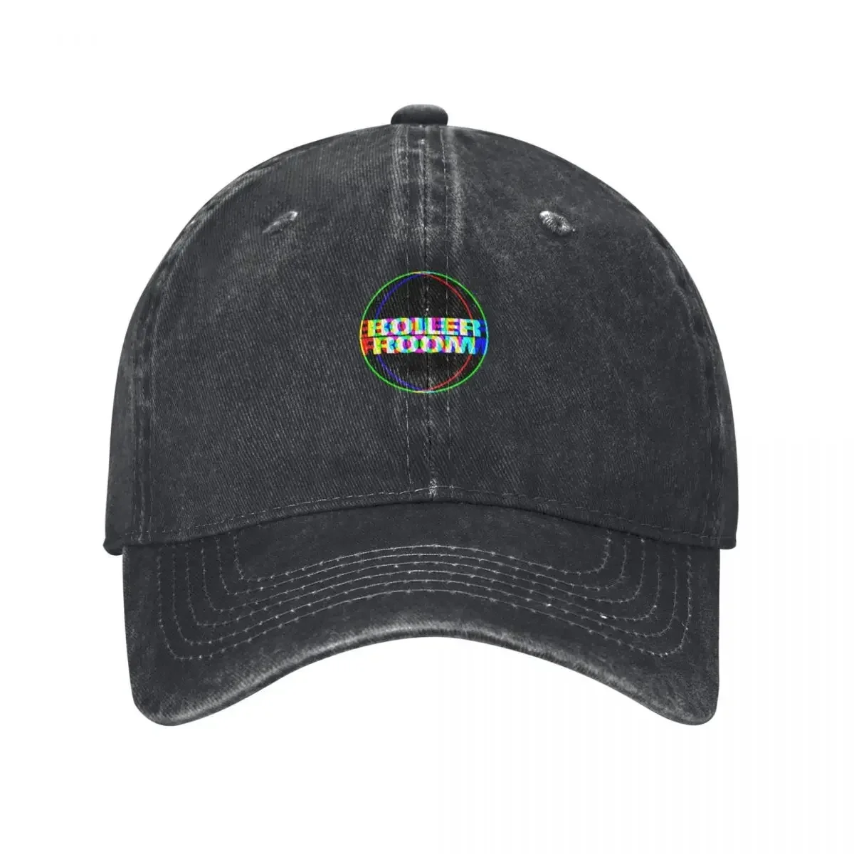 

Boiler Room Color Glitch I Essential Baseball Cap Bobble Hat New In Hat Men Caps Women's