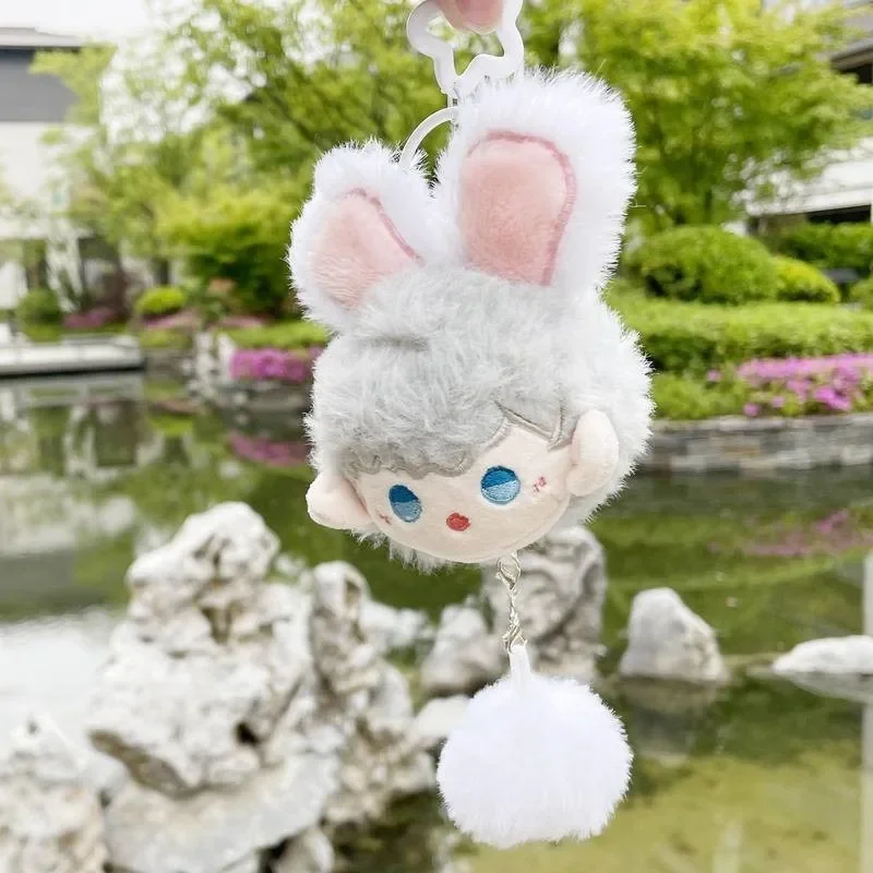 الحب والفضاء العميق Kawaii Xavier Zayne Rafayel ralayo Sylus Caleb ألعاب من نسيج مخملي الكرتون محشوة سلاسل المفاتيح قلادة