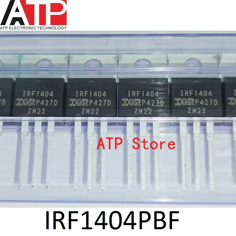 10-100PCS 100% New Imported Original IRF1404PBF IRF1404 TO-220 Transistors MOSFET 202A 40V Authentic High Quality