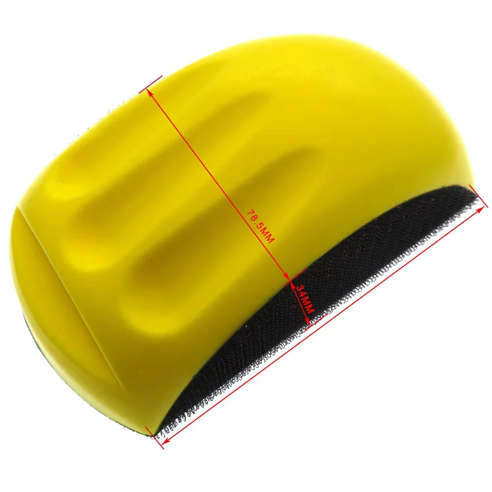 6inch Hand Sanding Block Hook and Loop Hand Sanders for Wood Mouse Hand Sanding Block Sanding